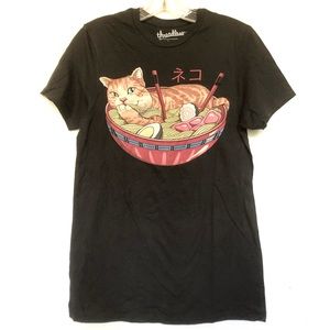 Ramen Bowl & Cats T Shirt